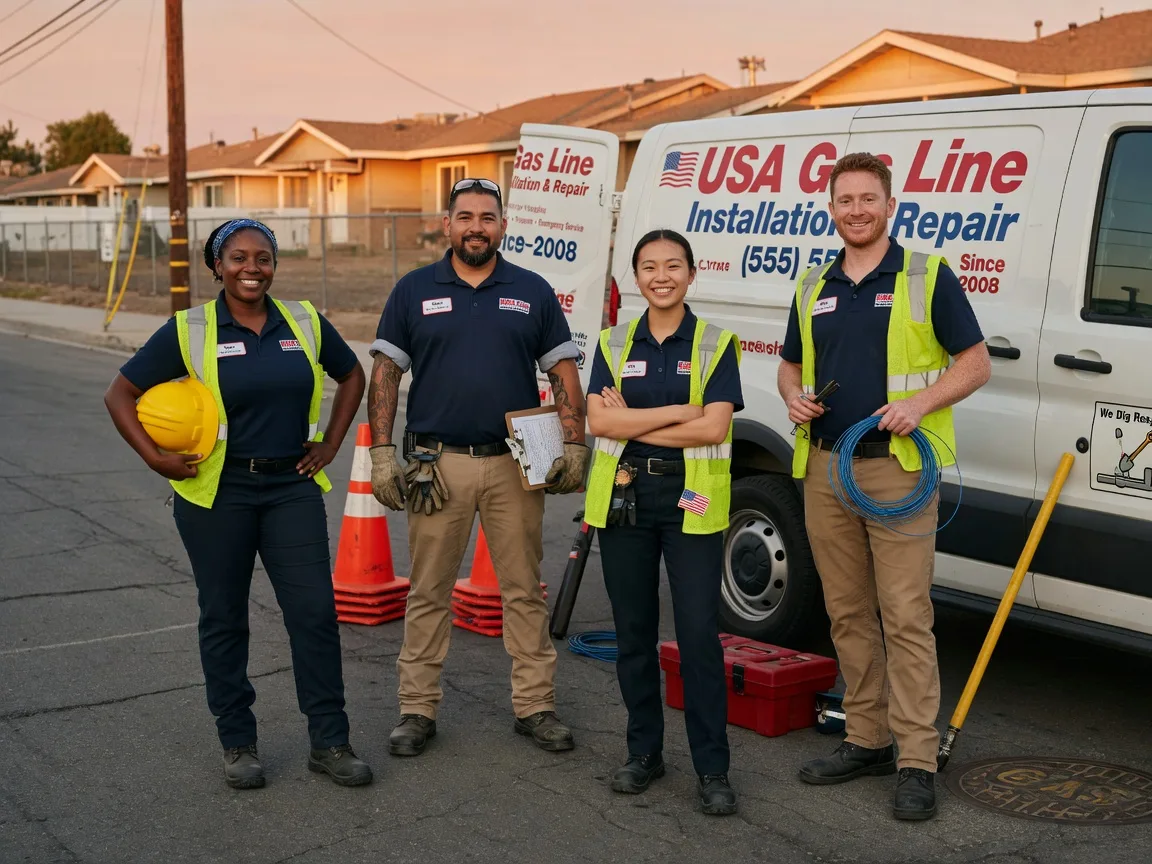 Gas Line Installation company in Levering, MI